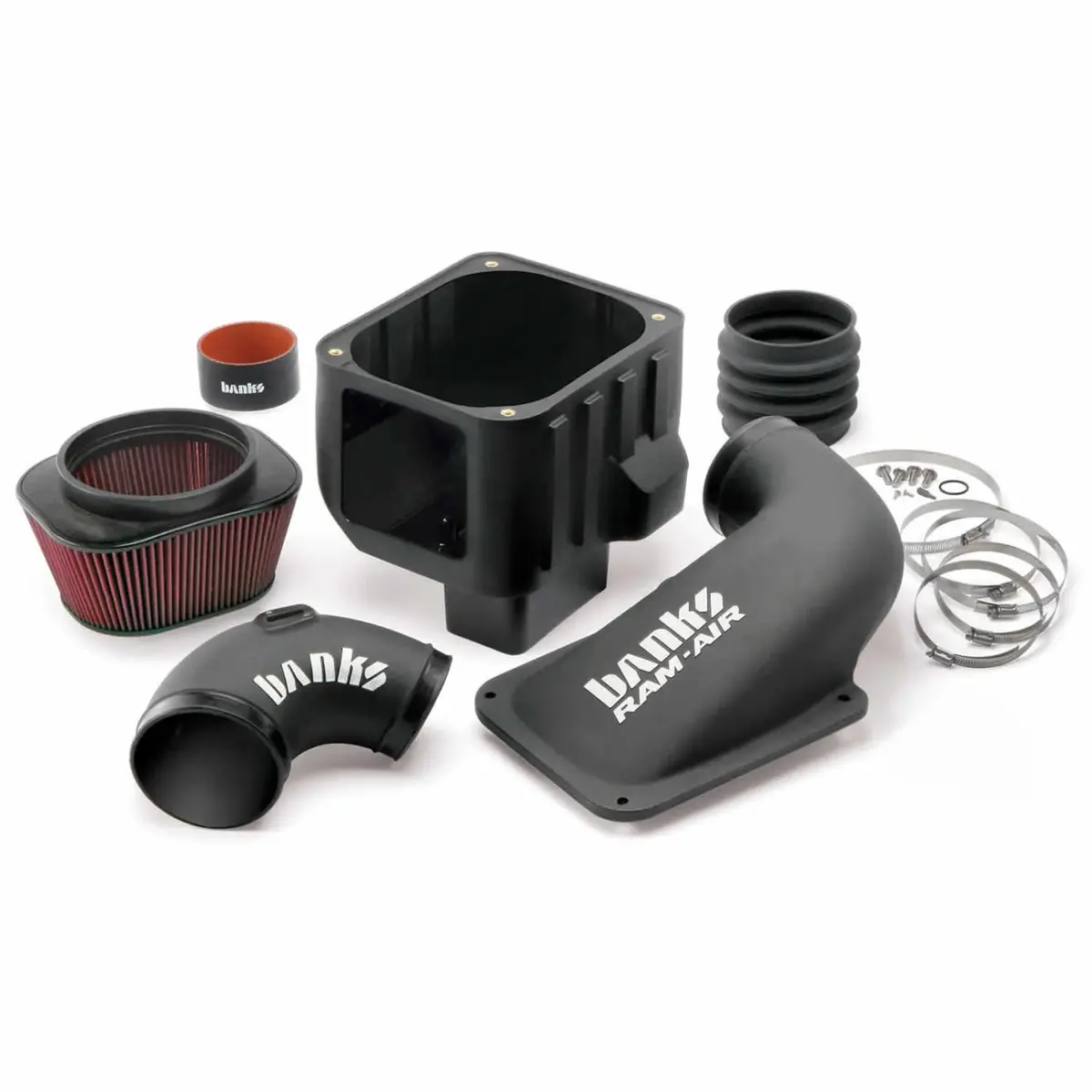 2007-2010 Chevy/Gmc 2500/3500 6.6L Duramax, Lmm Banks Ram-Air® Oiled Or Dry Filter, Cold Air Intake System 1