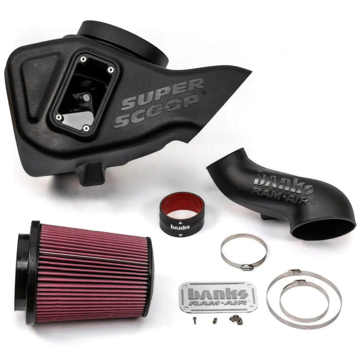2019-2024 Ram 2500/3500 6.7L Cummins Banks Ram-Air® Big-Ass Oiled Or Dry Filter, Cold Air Intake System 1