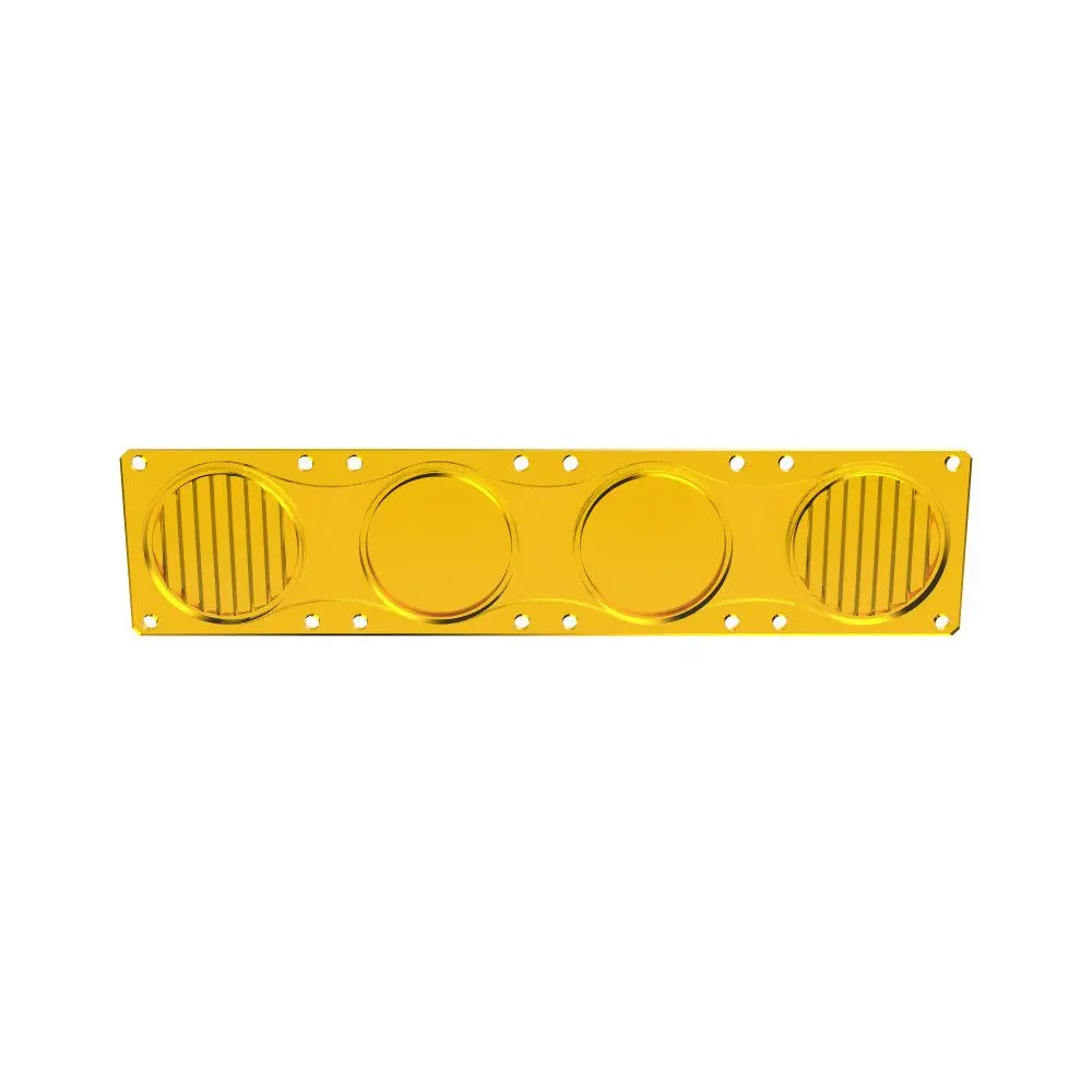 Kc Hilites Flex Era Led Light Bar - Performance Yellow Combo Beam Lens For Light Bars 1