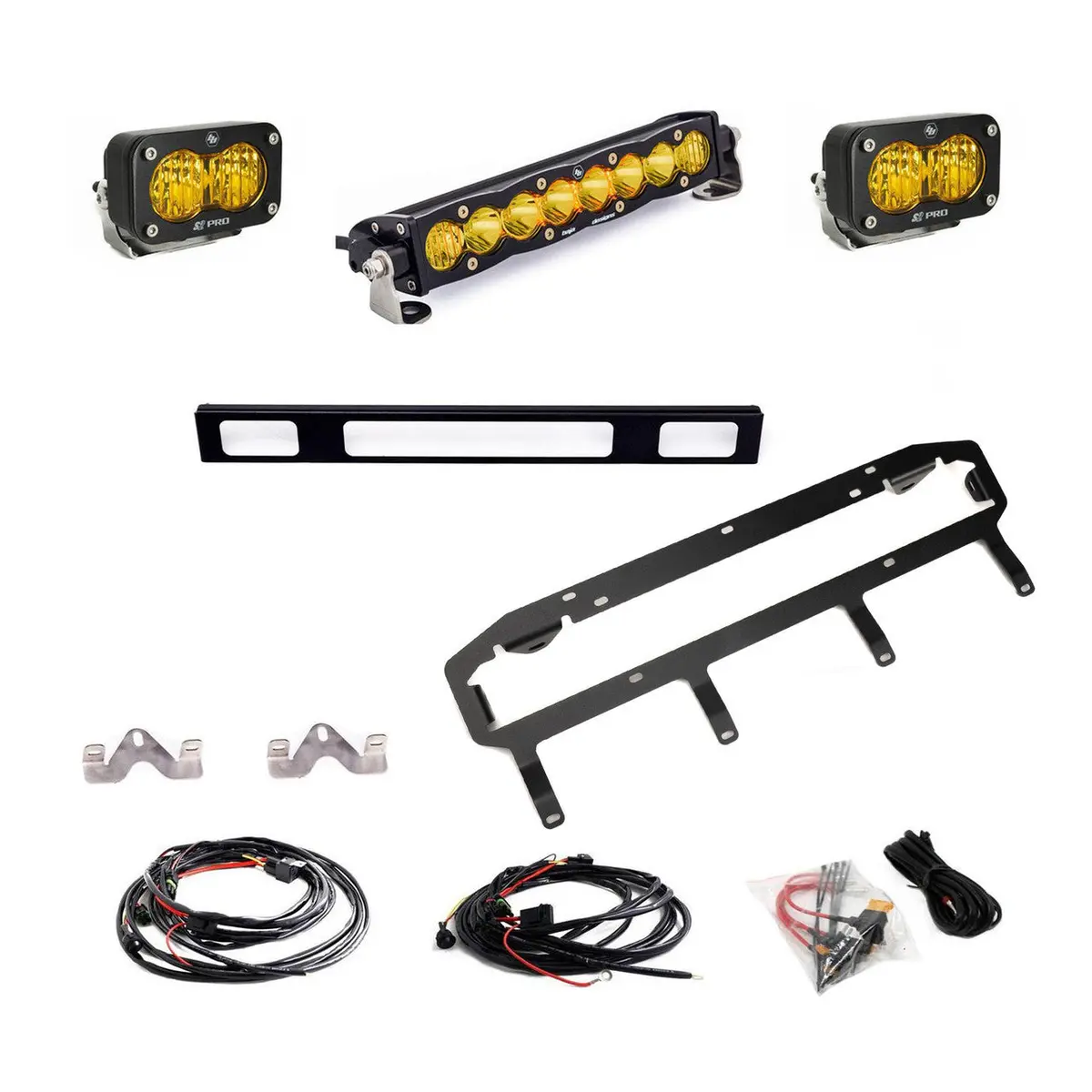 S8 10-Inch/S2 Pro Grille Light Replacement Kit - 2025-On Toyota 4Runner; Note: Trd Pro 2