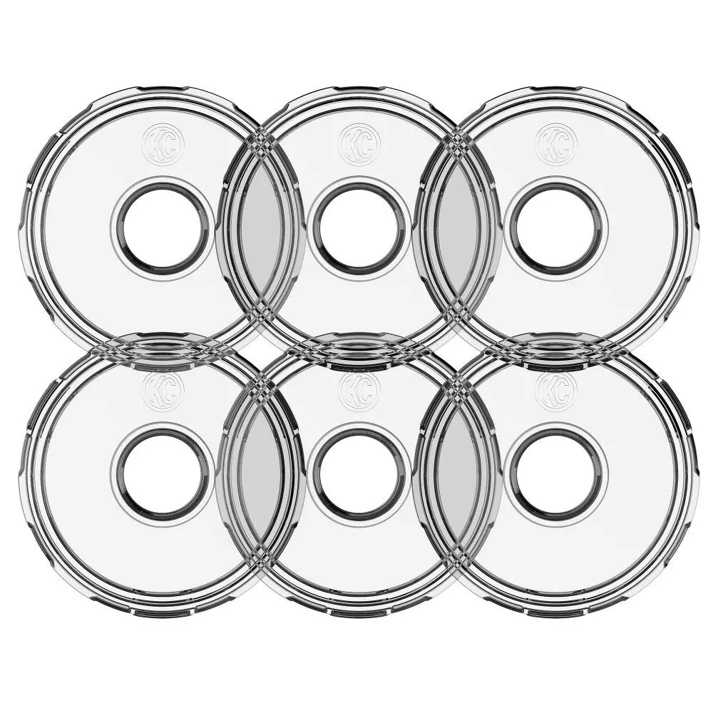 Kc Hilites Cyclone V2 Lens Replacement | 6-Pack 1