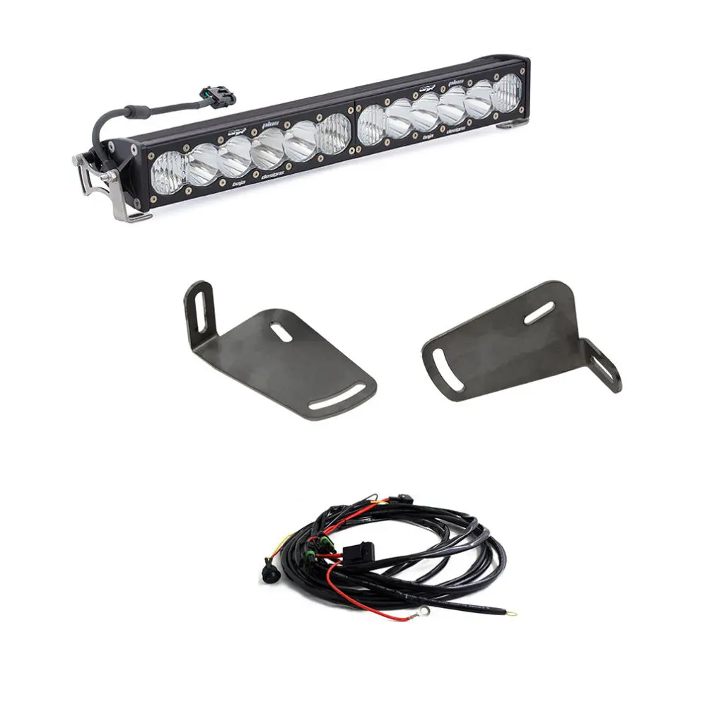 '21-24 Ram 1500 Trx Baja Designs Onx6+ 20" Light Bar Bumper Kit 1