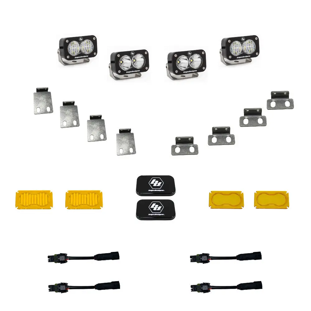 '21-'26 Ford Raptor Baja Designs S2 Pro Fog Light Pocket Kit 1