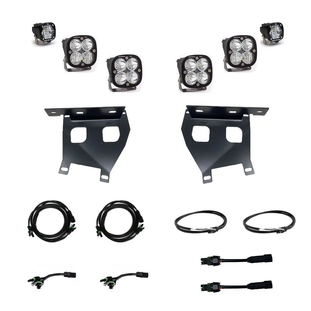 '21-'26 Ford Raptor Baja Designs "Pro" Fog Light Pocket Kit 1