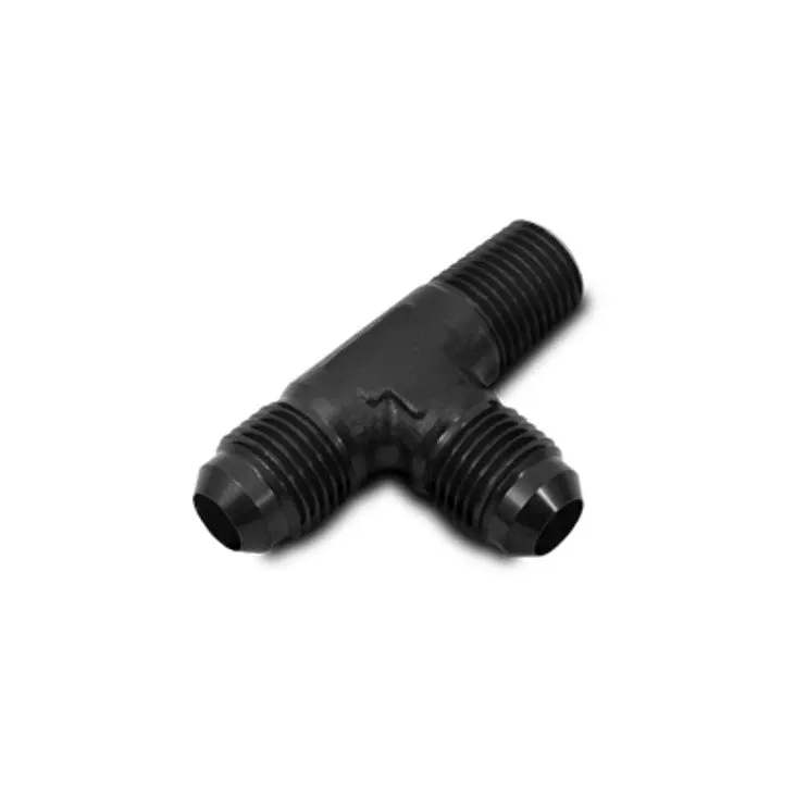 Male Flare Tee Adapter, Npt On Run 1