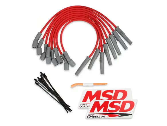 Msd Ford Raptor 6.2L V8 Red Wire Set 1