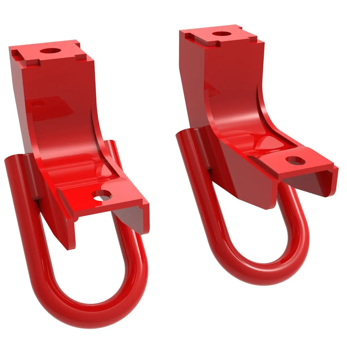 '22-24 Toyota Tundra Afe Control Red Front Tow Hooks 1