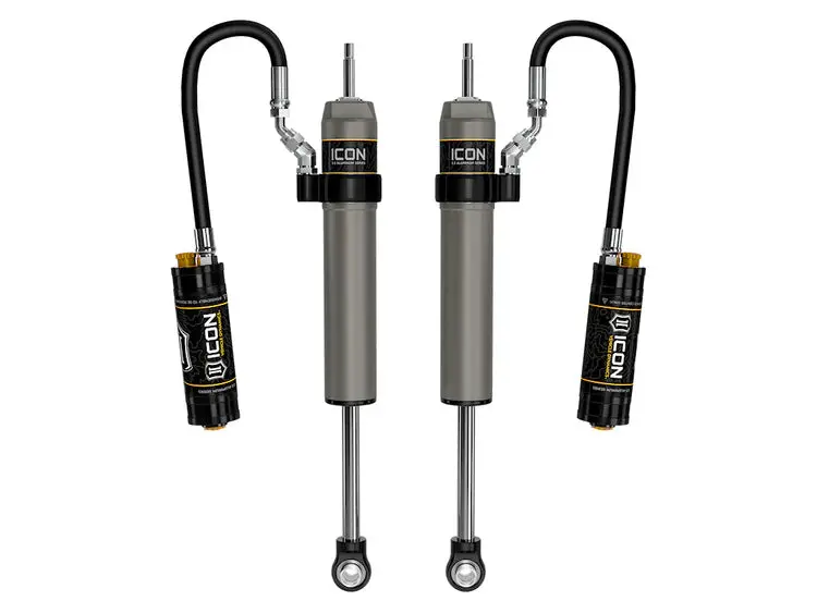 Icon 2025 Toyota 4Runner, 0-3” Lift, Rear, V.S. 2.5 Aluminum Series Shock Absorbers, Remote Reservoir W/ Cdcv, Pair 1