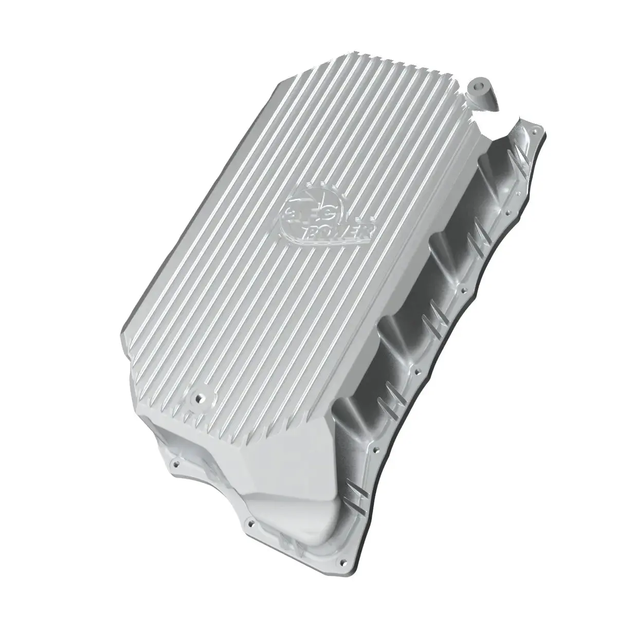 Afe Power Pro Series Transmission Pan Black W/ Machined Fins Gm Diesel Trucks 20-25 V8-6.6L (Td) L5p 1