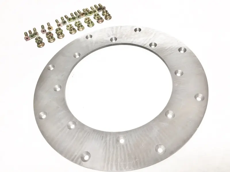 Mcleod Steel Heat Shield – 10.5-Inch Outer Diameter, 0.140-Inch Thick, 30-Rivet Pattern 1