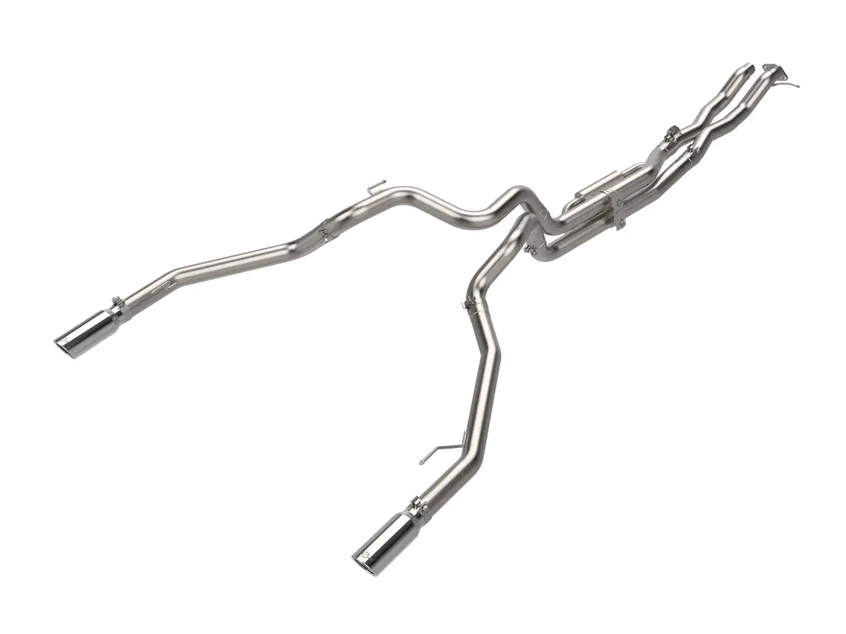 Vulcan Series 3 In 304 Stainless Steel Cat-Back Exhaust System W/ Polished Tip 1