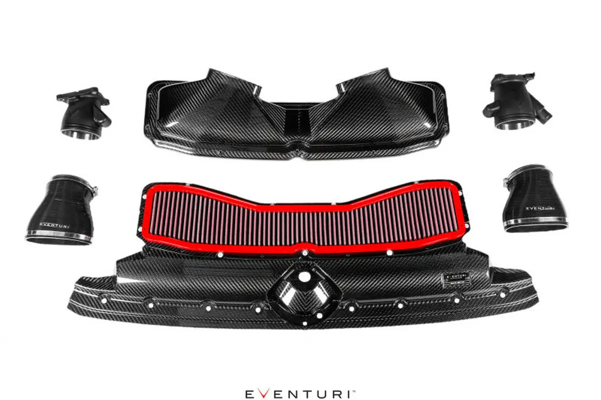 Eventuri Audi C8 Rs6/Rs7 Gloss Carbon Intake System-Eve-C8rs6-Cf-Int 1