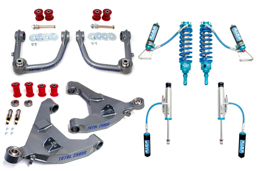 Mid Travel Lift Kit W/ Front And Rear 3.0 Inch Diameter Adjustable Shocks - 4Th Gen 4Runner 1
