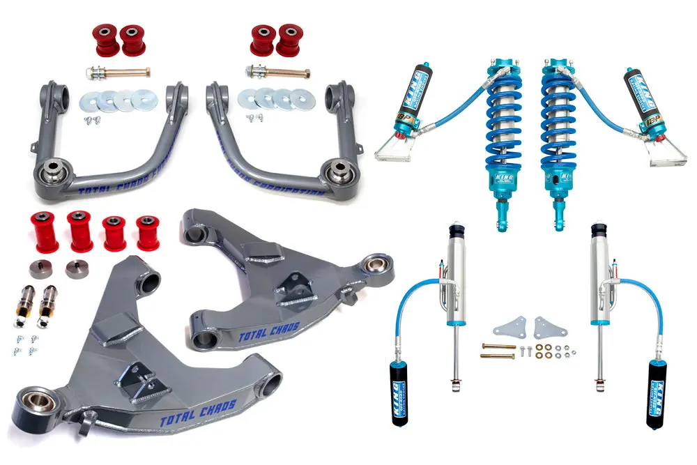Mid Travel Lift Kit W/ Adjustable Coilover 3.0 Inch Diameter Front And Rear Shocks - 5Th Gen 4Runner 1