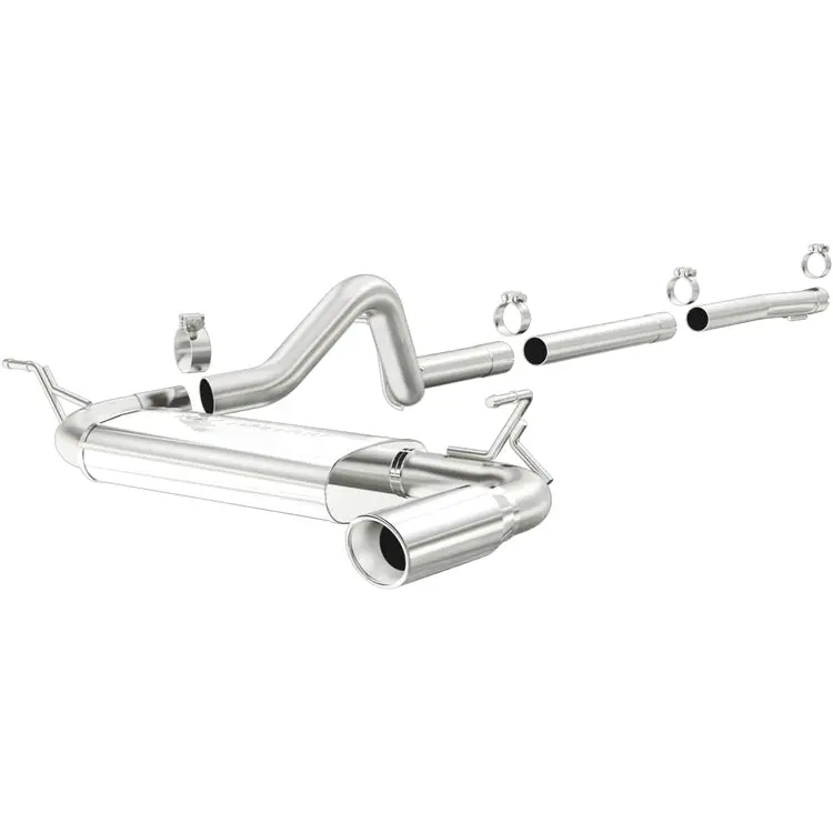 Magnaflow 2007-2011 Jeep Wrangler Street Series Cat-Back Performance Exhaust System 1