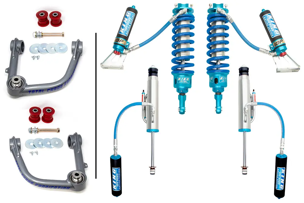 Uca W/ Adjustable Coilover 3.0 Inch Diameter Front And Rear Shocks - 4Th Gen 4Runner 1