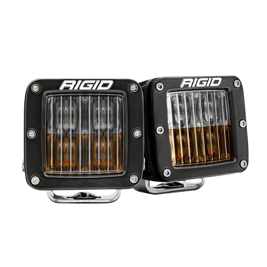 Rigid Industries D-Series Sae Fog Light Yellow/White (Pair) 1