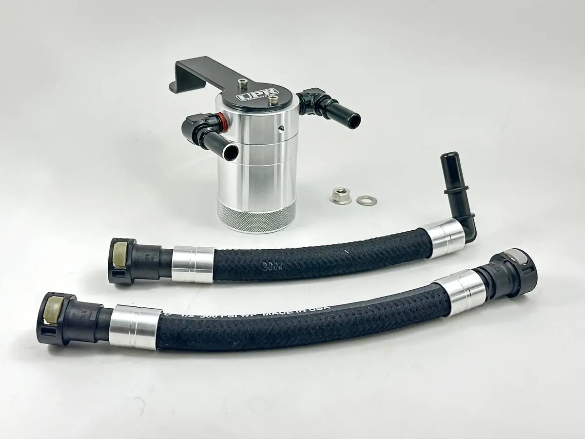 24 Ford Ranger 2.3L Ecoboost Plug N Play™ Oil Catch Can Separator 1