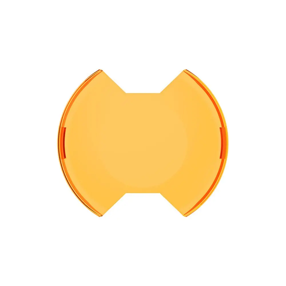 Kc Hilites 6" Slimlite Led - Light Shield - Amber 1