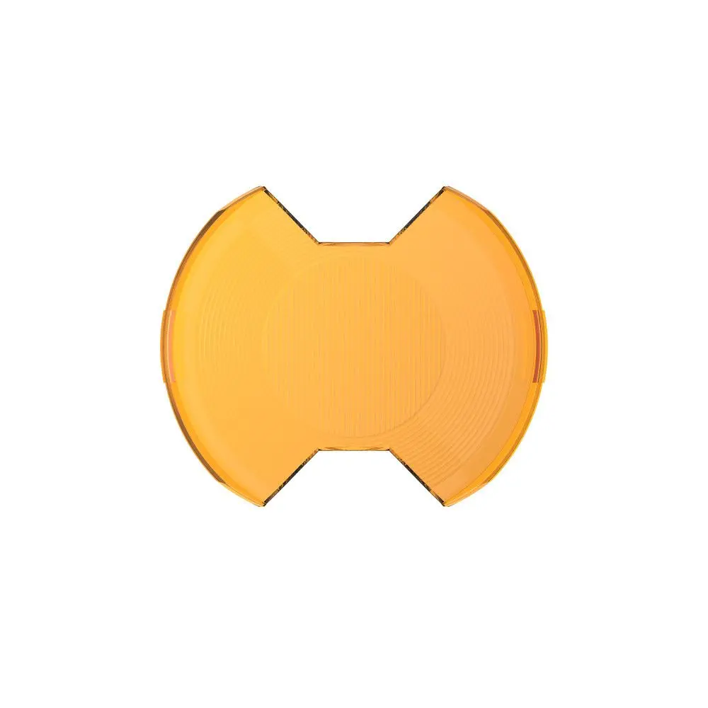 Kc Hilites Slimlite 6" Light Shield - Spread Beam - Amber 1