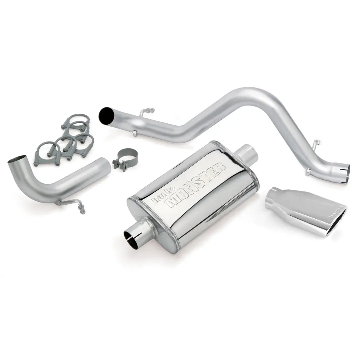 2012-2018 Jeep Wrangler Jk And Unlimited 3.6L, All 2 Or 4-Door Monster Exhaust System 1