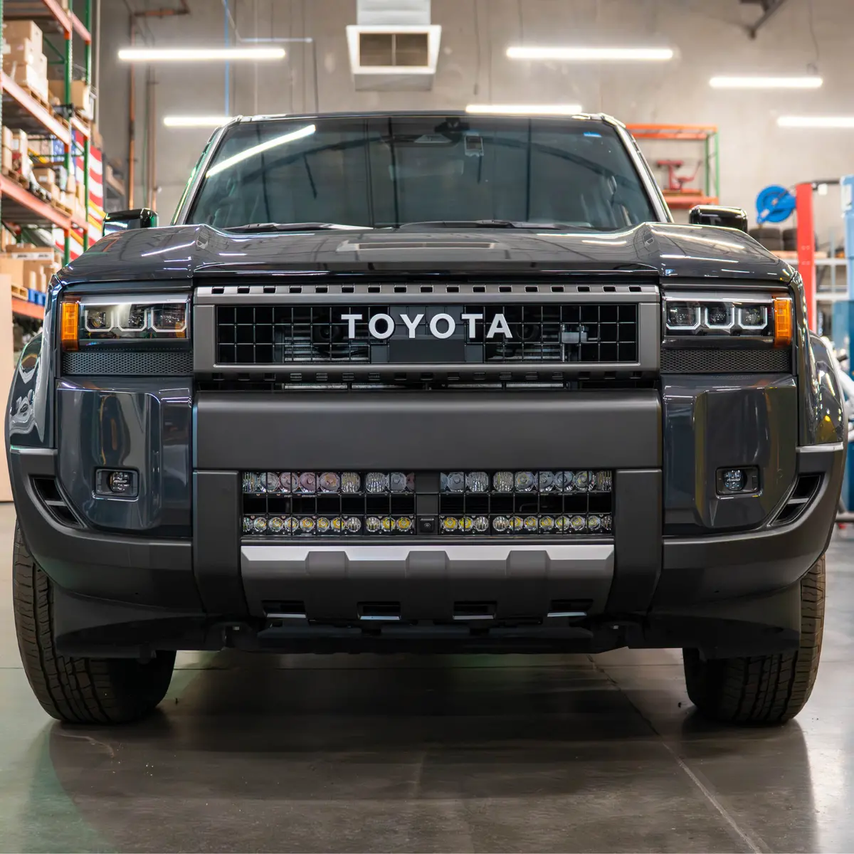 Sdhq Built 2024+ Toyota Lc250 Bumper Light Bar Mount 1