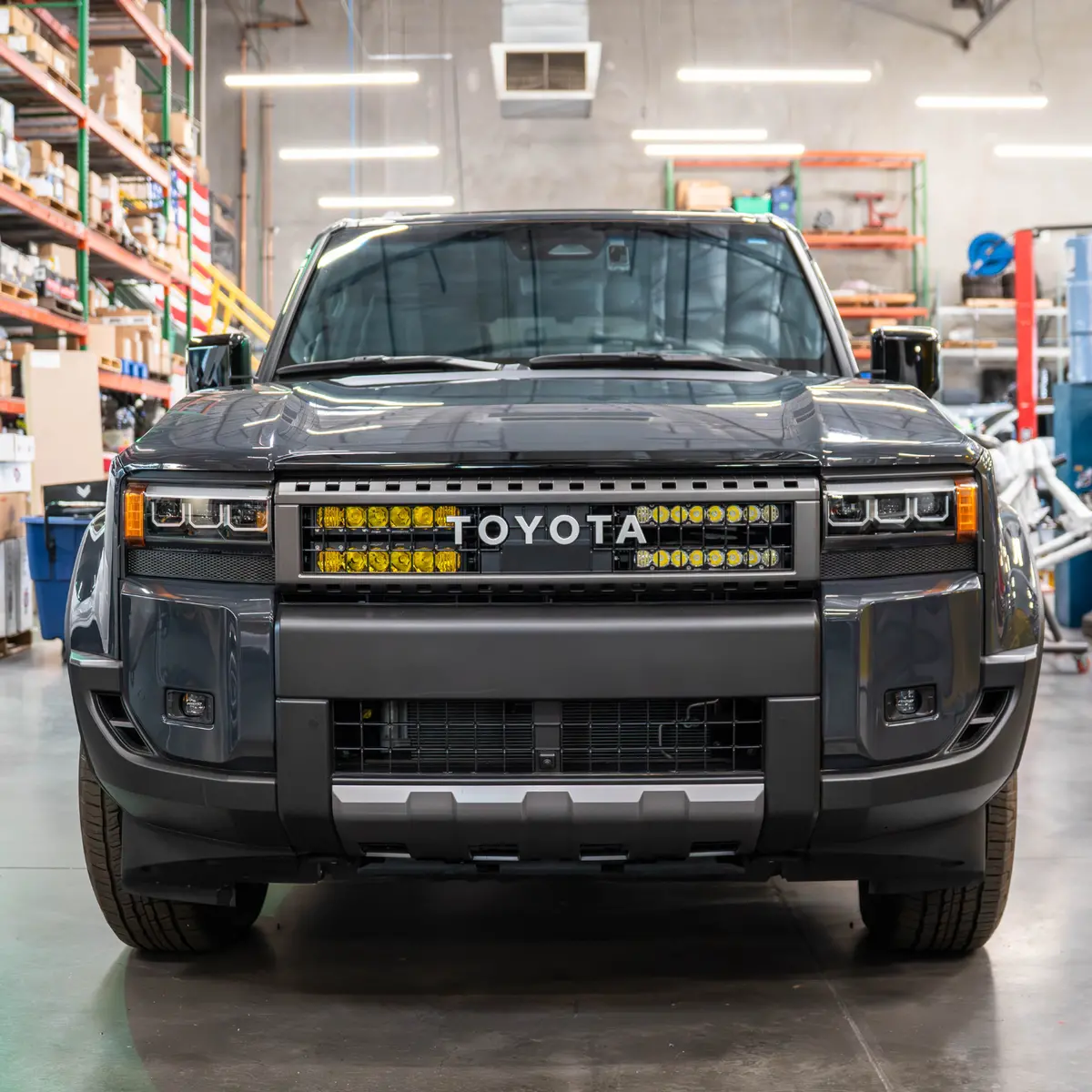 Sdhq Built 2024+ Toyota Lc250 Behind The Grille Light Bar Mount 1
