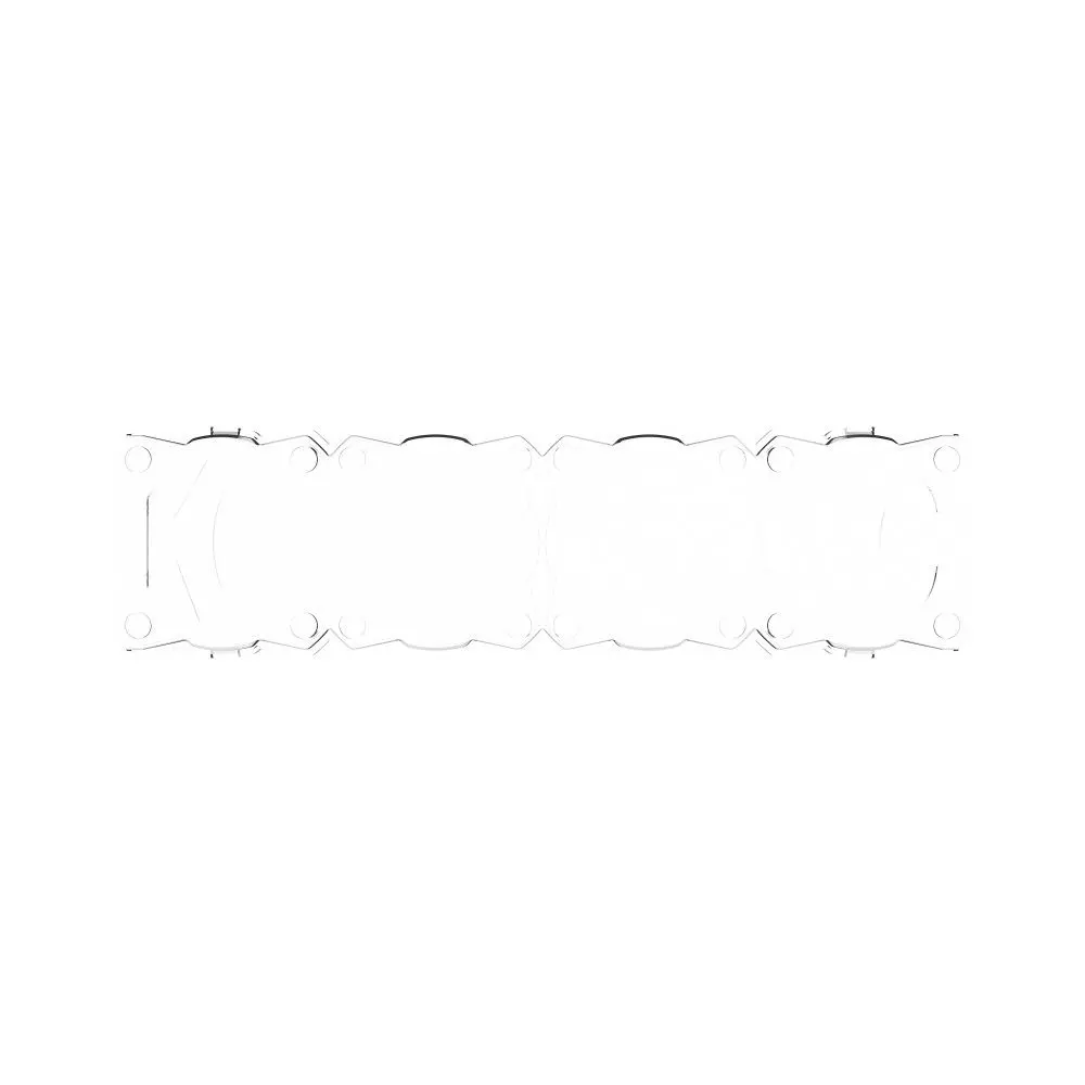 Kc Hilites Flex Era Led Light Bar - 10" Light Shield - Clear 1