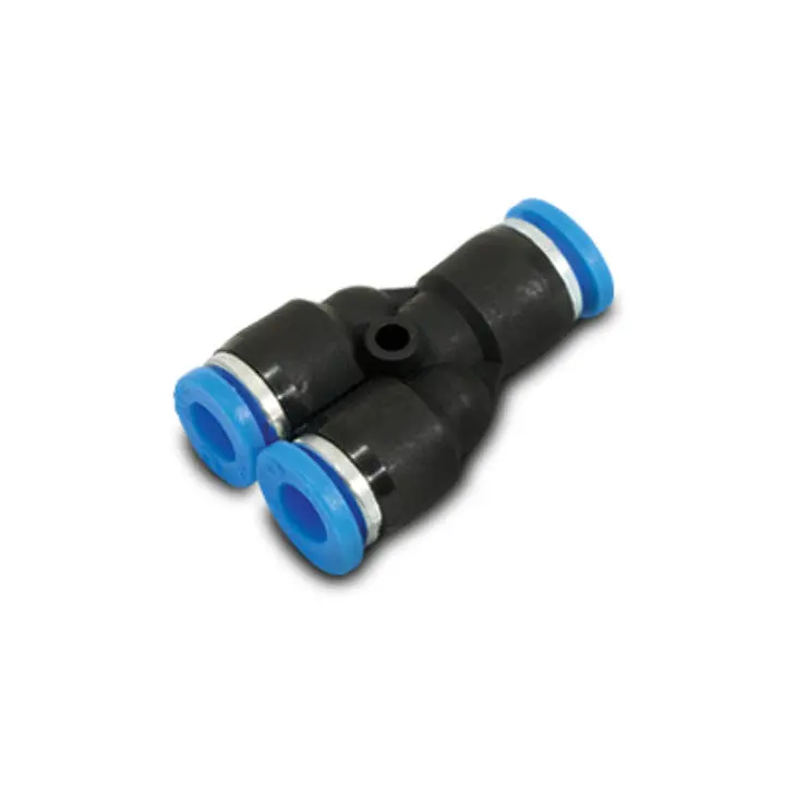 Union Y Push Lock Vacuum Fittings 1