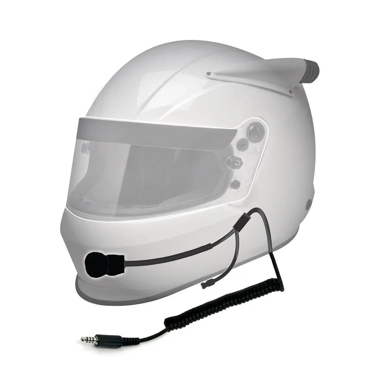 Pci Imsa Helmet Wiring Kit - Coiled 1