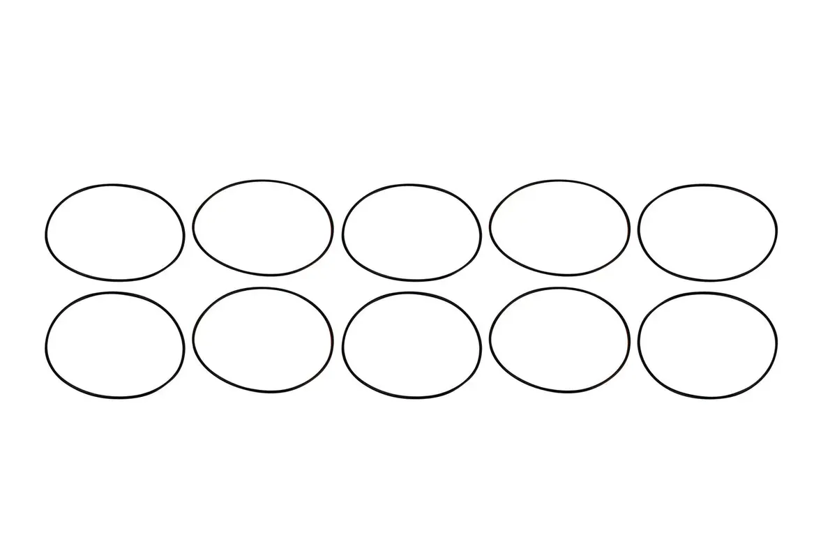 Canister Style Diameter Replacement Filter O-Rings, 10 Pack 1