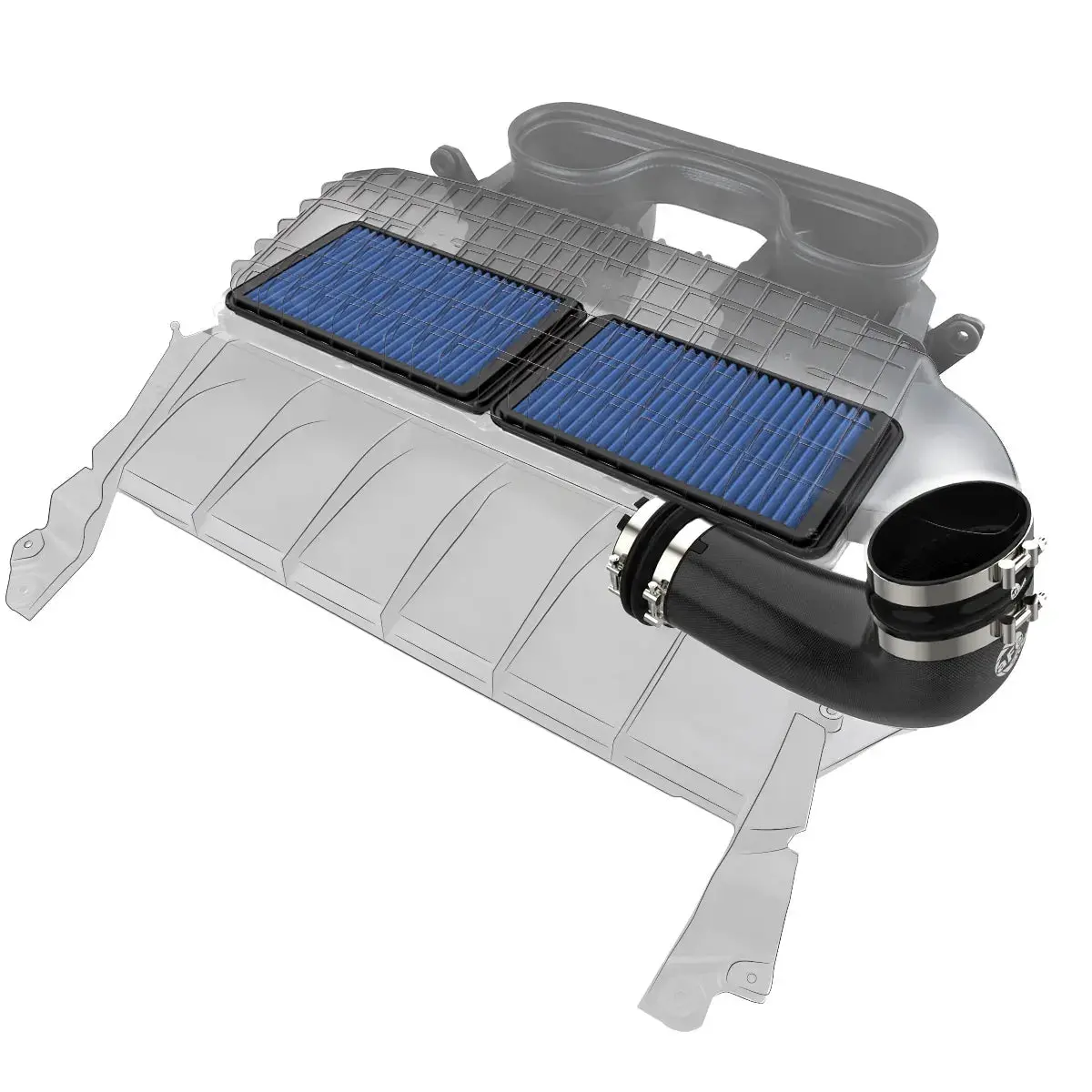 2021-2024 Ram Trx Super Stock Carbon Fiber Induction System 1