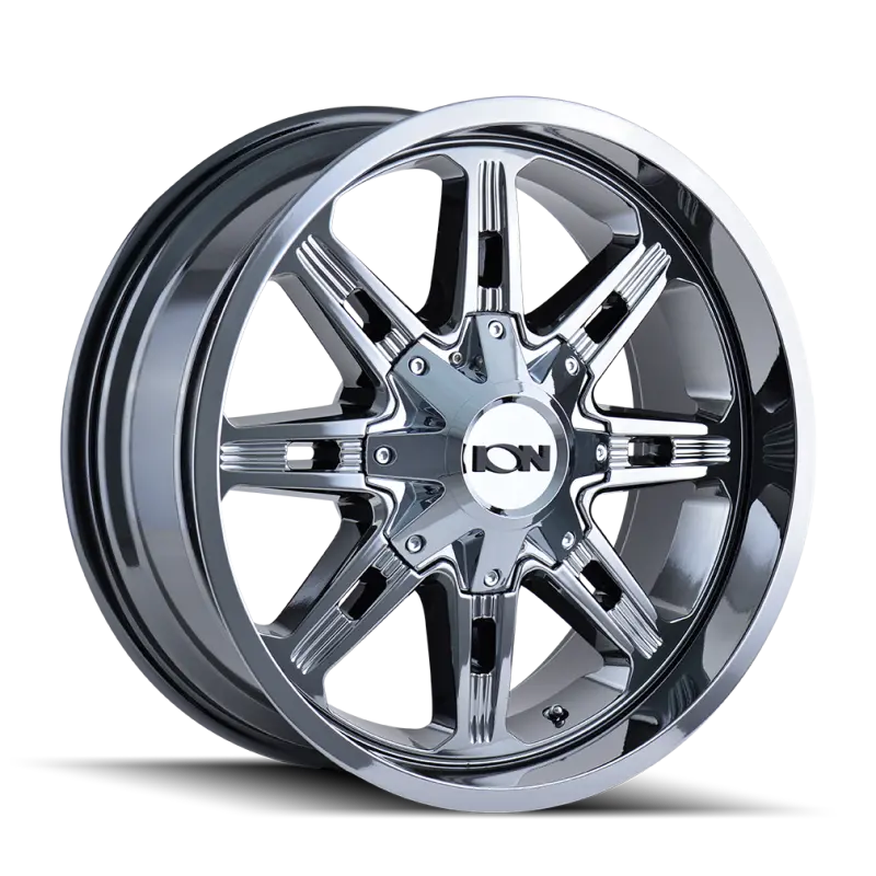 Ion Type 184 Chrome Wheel: 17X9, 6X135 Bolt Pattern, Zero Offset, 106Mm Hub Bore 1