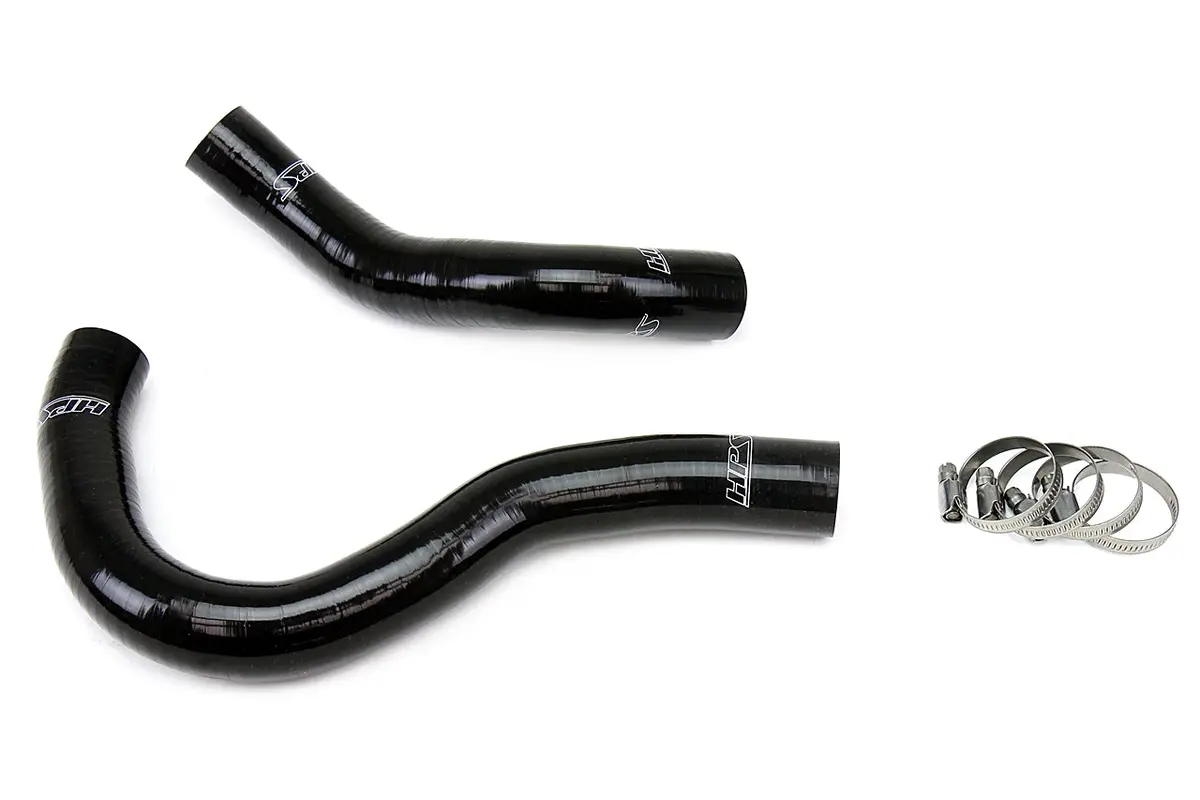 Hps Performance High Temp Reinforced Silicone Radiator Coolant Hose Kit, Black, 57-1001-Blk 1