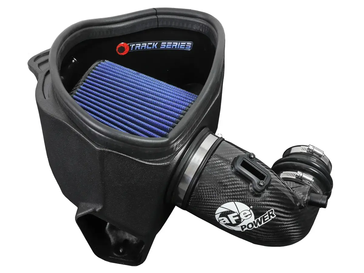 Track Series Carbon Fiber Cold Air Intake System W/ Pro 5R Filter 1