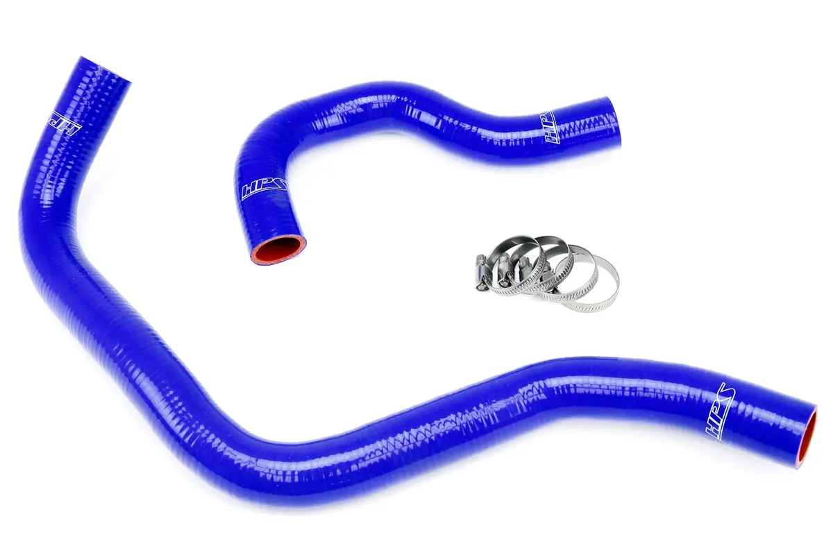Hps Performance High Temp Reinforced Silicone Radiator Coolant Hose Kit, Blue, 57-1002-Blue 1
