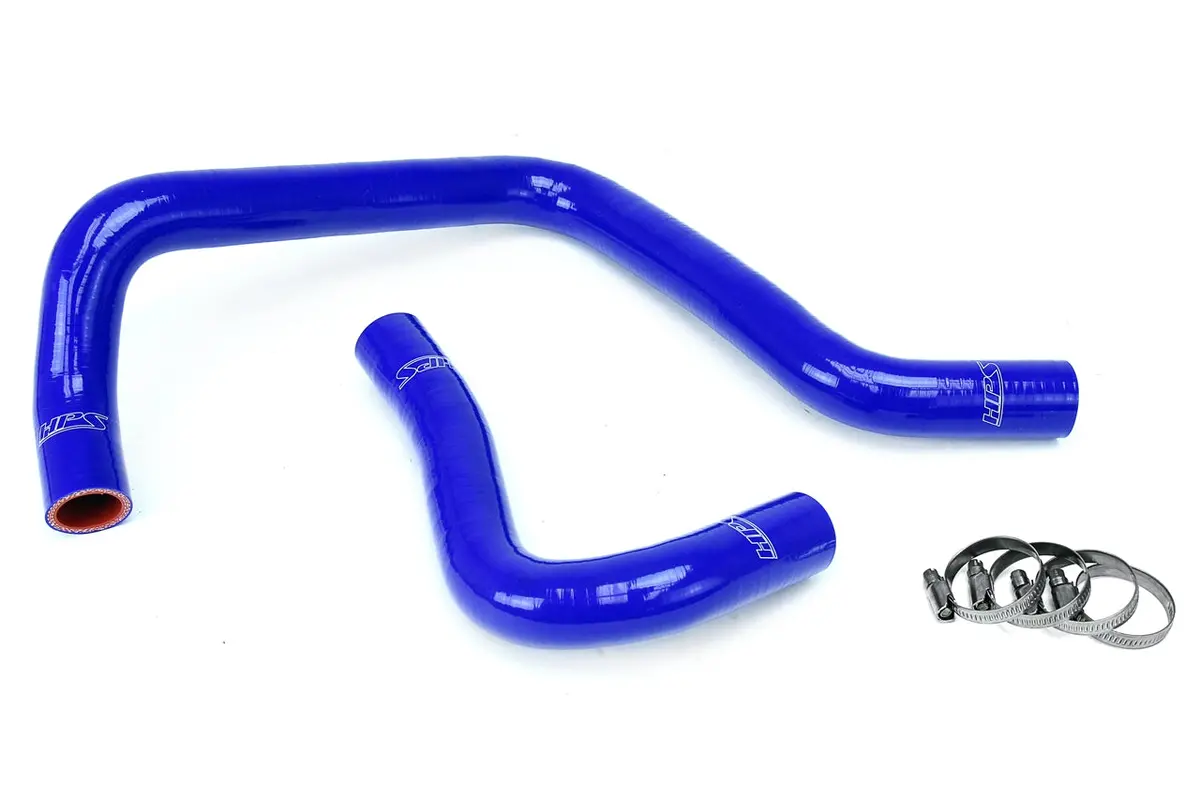 Hps Performance High Temp Reinforced Silicone Radiator Coolant Hose Kit, Blue, 57-1003-Blue 1