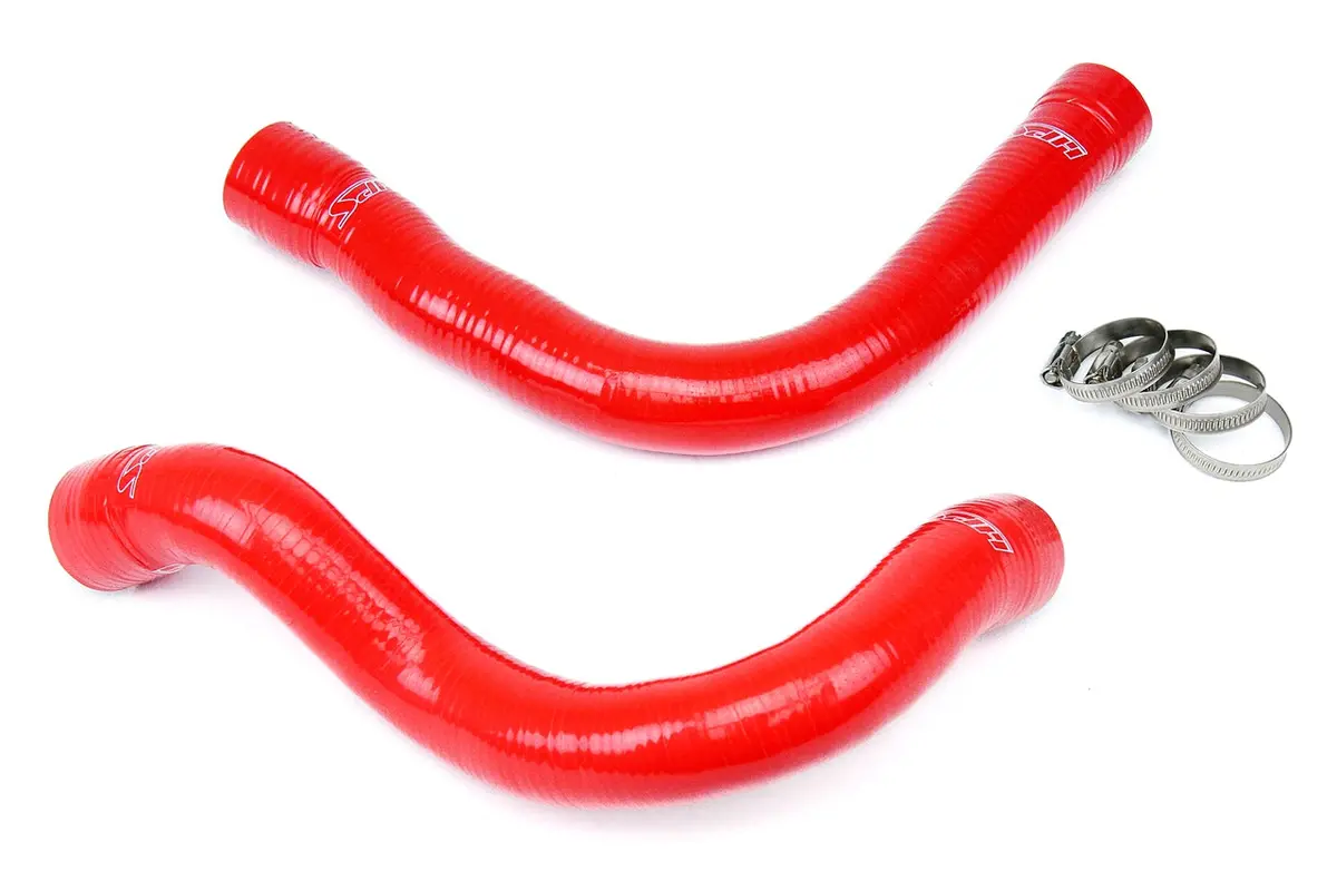 Hps Performance High Temp Reinforced Silicone Radiator Coolant Hose Kit, Red, 57-1007-Red 1