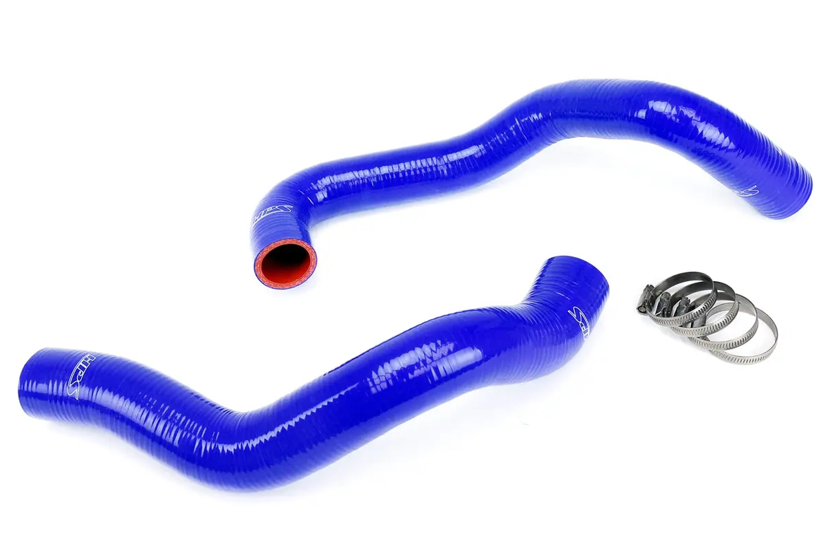 Hps Performance High Temp Reinforced Silicone Radiator Coolant Hose Kit, Blue, 57-1011-Blue 1