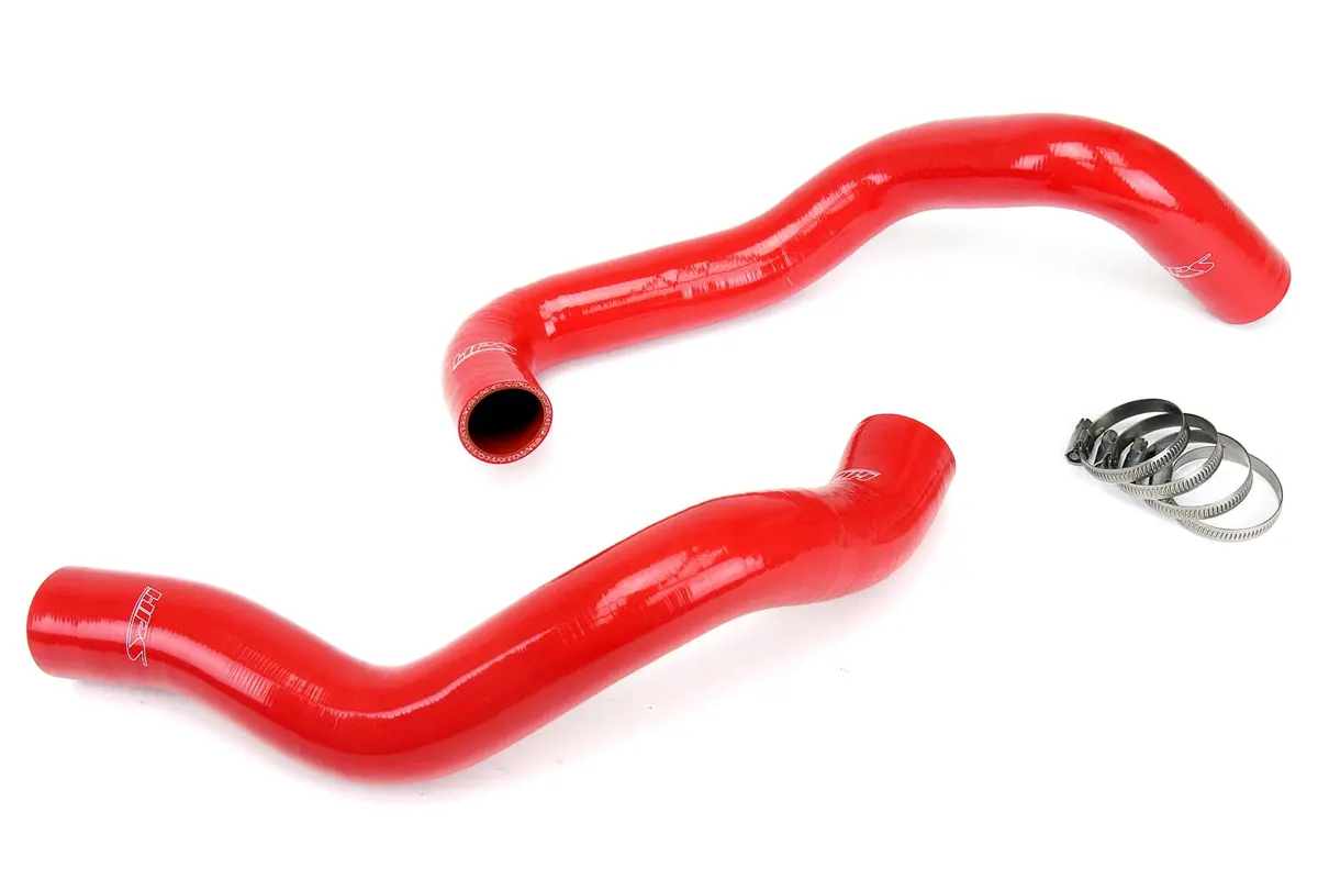 Hps Performance High Temp Reinforced Silicone Radiator Coolant Hose Kit, Red, 57-1011-Red 1