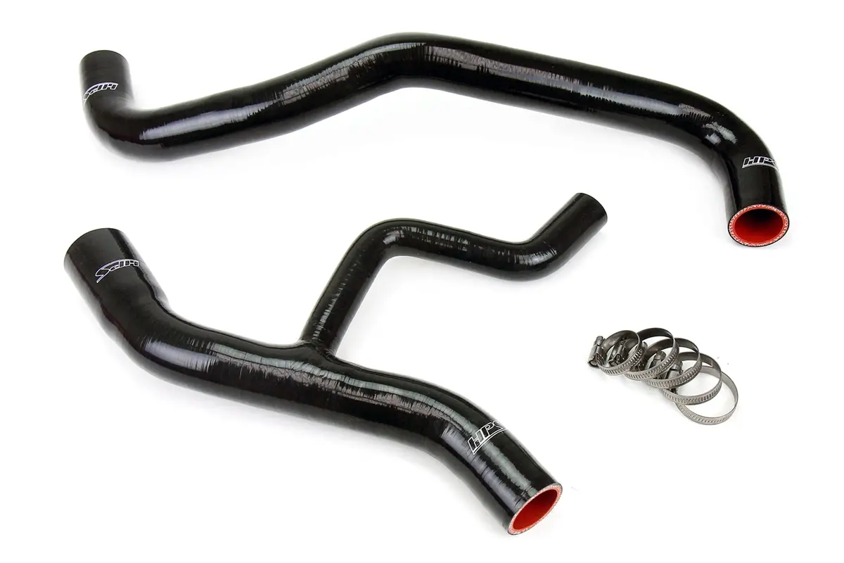 Hps Performance High Temp Reinforced Silicone Radiator Coolant Hose Kit, Black, 57-1012-Blk 1