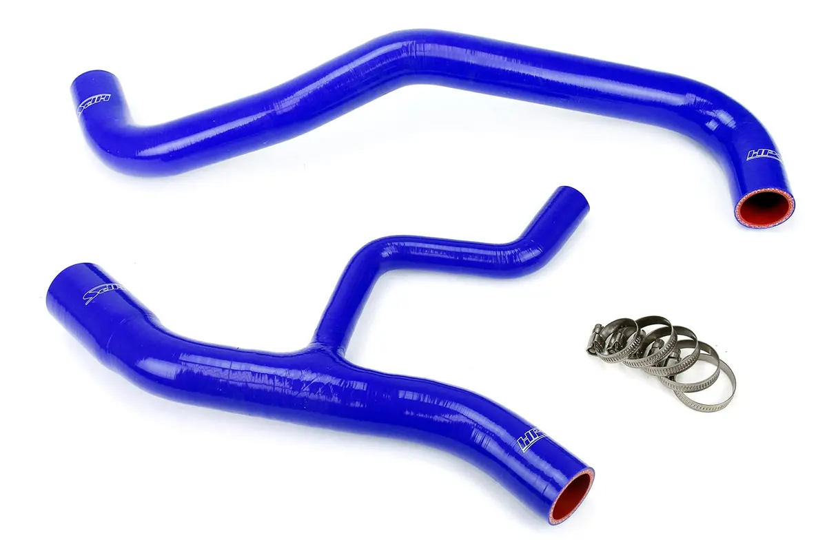 Hps Performance High Temp Reinforced Silicone Radiator Coolant Hose Kit, Blue, 57-1012-Blue 1