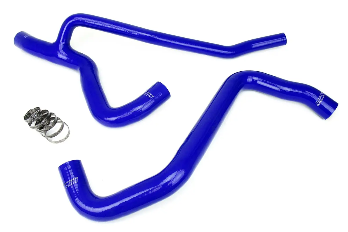 Hps Performance High Temp Reinforced Silicone Radiator Coolant Hose Kit, Blue, 57-1014-Blue 1