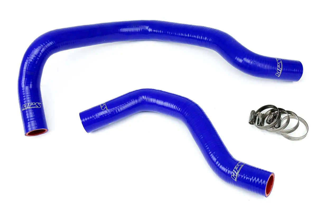 Hps Performance High Temp Reinforced Silicone Radiator Coolant Hose Kit, Blue, 57-1016-Blue 1