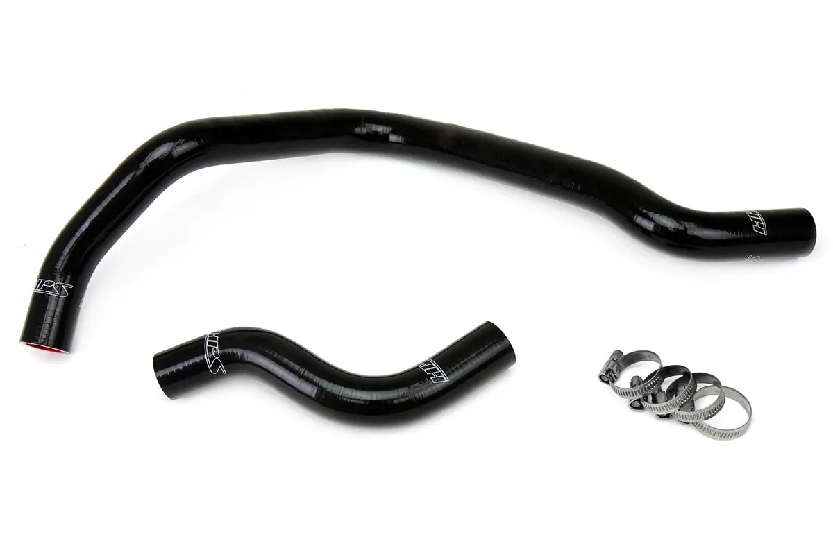 Hps Performance High Temp Reinforced Silicone Radiator Coolant Hose Kit, Black, 57-1018-Blk 1