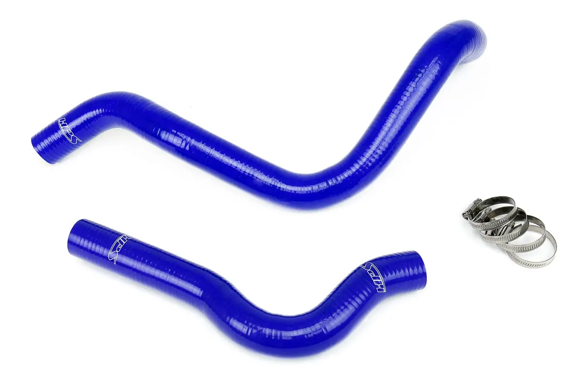 Hps Performance High Temp Reinforced Silicone Radiator Coolant Hose Kit, Blue, 57-1019-Blue 1