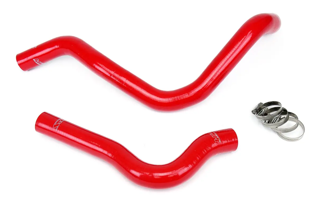 Hps Performance High Temp Reinforced Silicone Radiator Coolant Hose Kit, Red, 57-1019-Red 1