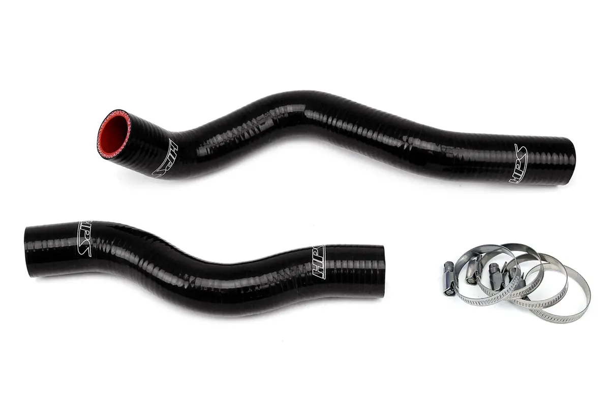 Hps Performance High Temp Reinforced Silicone Radiator Coolant Hose Kit, Black, 57-1022-Blk 1