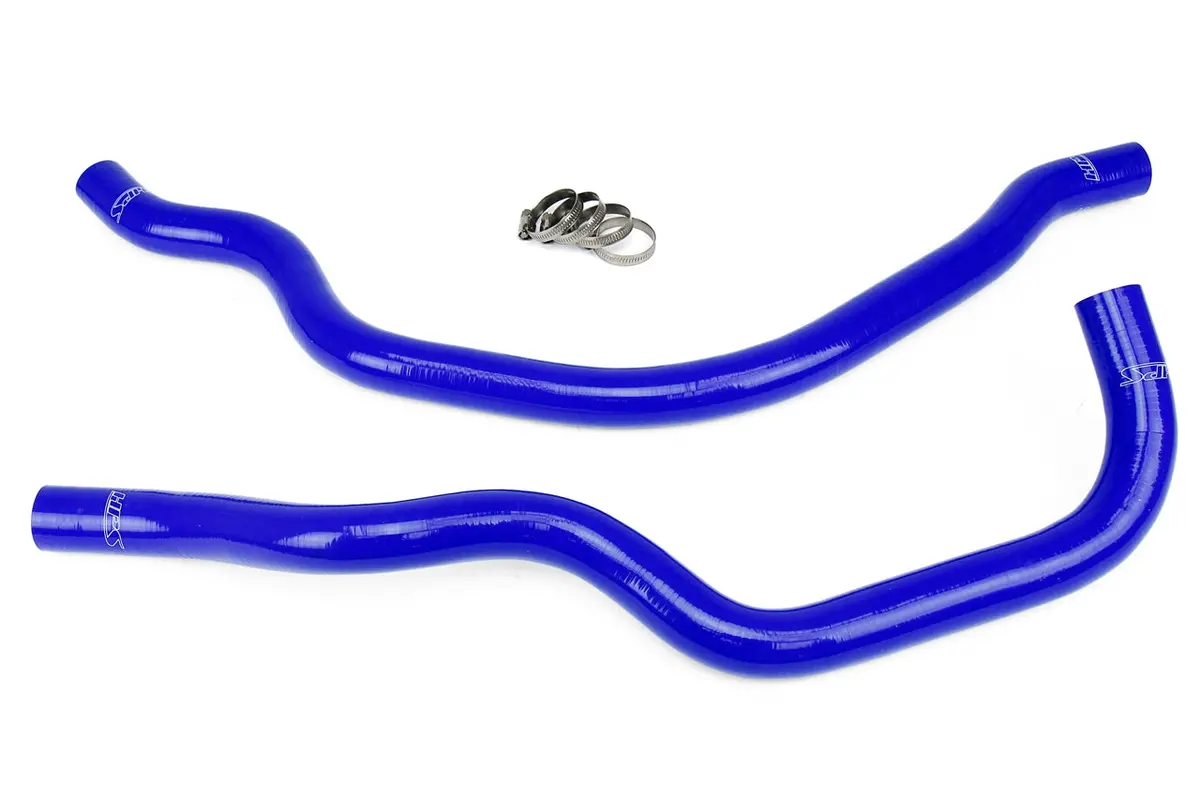 Hps Performance High Temp Reinforced Silicone Radiator Coolant Hose Kit, Blue, 57-1024-Blue 1