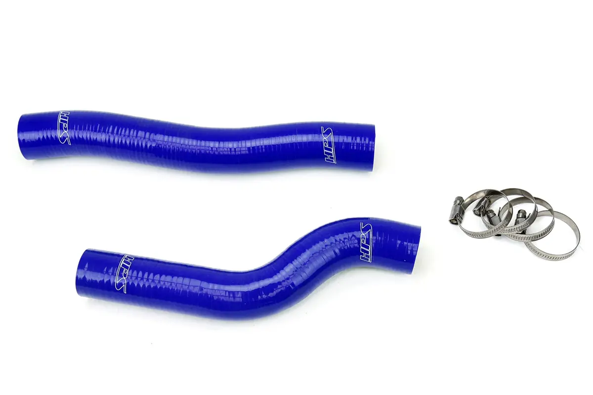 Hps Performance High Temp Reinforced Silicone Radiator Coolant Hose Kit, Blue, 57-1026-Blue 1
